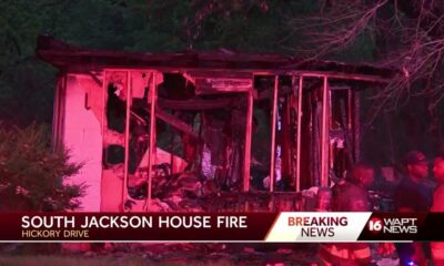 Jackson firefighters battle fire in south Jackson