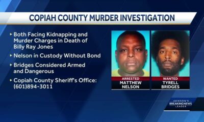 Copiah County sheriff investigates kidnapping and murder