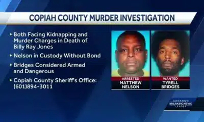 Copiah County sheriff investigates kidnapping and murder