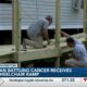 Disabled Perkinston man battling cancer receives wheelchair ramp