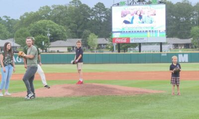 Corey Dickerson returns to MCC to throw out First Pitch