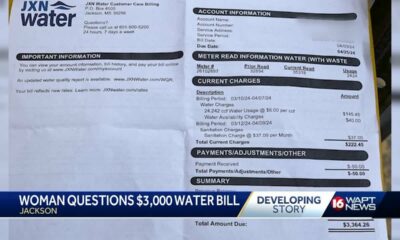 Jackson woman has $3K water bill