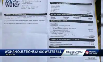 Jackson woman has $3K water bill