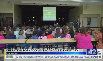 Operation Tornado visits Oakdale Elementary