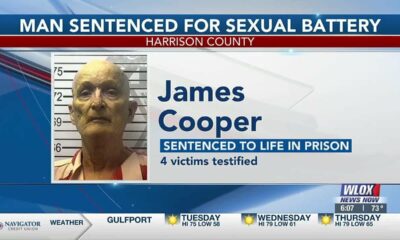 Man sentenced to life in Harrison County on sexual battery, child molestation charges