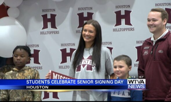 Houston High School hosted second signing day for its seniors