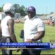 Columbus High School Falcons began spring training on Monday