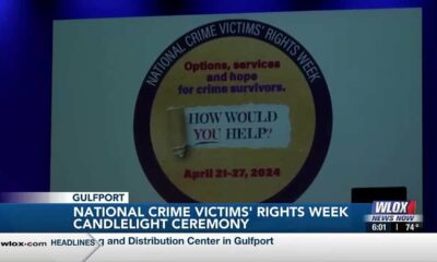 First Baptist Church holds candlelight ceremony for National Crime Victims' Rights Week