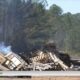 Fire crews survey damage from two major fires in Harrison County