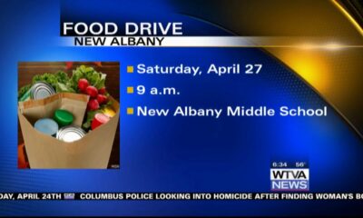 New Albany holding food drive Saturday