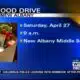 New Albany holding food drive Saturday