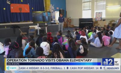 Operation Tornado visits Obama Magnet Elementary