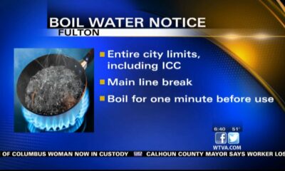 City of Fulton under boil water notice