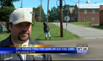 Calhoun City official fired over fuel card meant to be turned in back in 2022