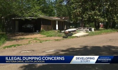 Wisteria Drive residents complain about illegal dumping