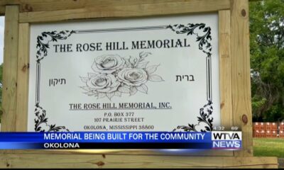 Rose Hill Memorial being built in Okolona