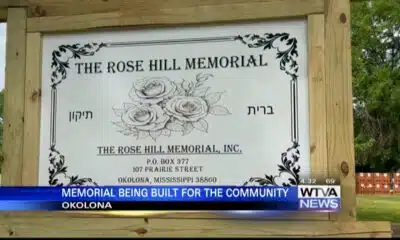 Rose Hill Memorial being built in Okolona