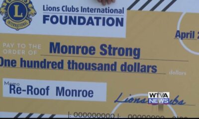 Lions Clubs donates $100,000 to roofing project in Amory
