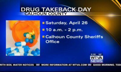 Calhoun County Sheriff’s Office hosting prescription drug drop off event on Saturday