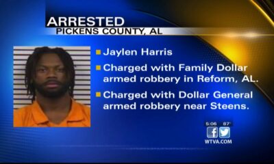 Pickens County armed robbery suspect charged in Lowndes County