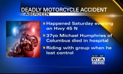 Columbus man dies in motorcycle accident