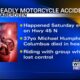 Columbus man dies in motorcycle accident
