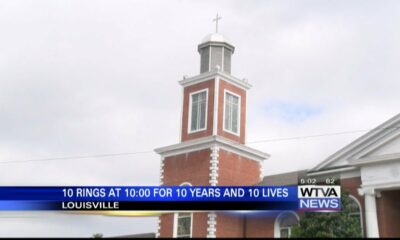 Bells ring in Louisville 10 years after deadly tornado hits city