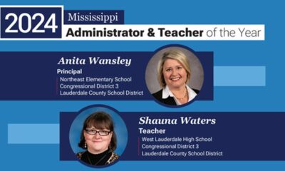 Lauderdale County educators win state awards