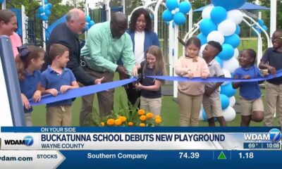 Buckatunna School debuts new playground