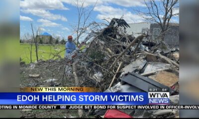 Local volunteer organization helping tornado victims