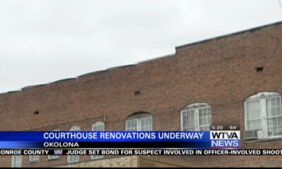Renovations for the Chickasaw County courthouse are underway