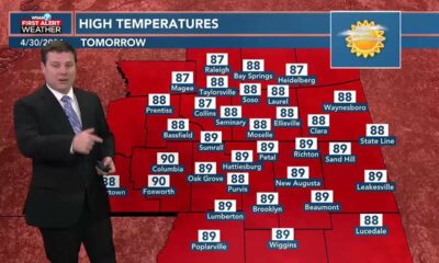 Patrick's Tuesday PM Forecast 4/30