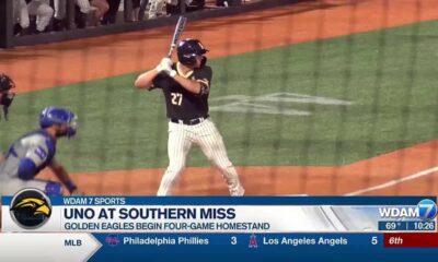 Late-game rally lifts Southern Miss past UNO, 5-4