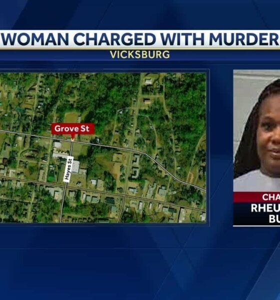 Woman arrested in Vicksburg homicide