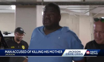 Son arrested in mother’s death