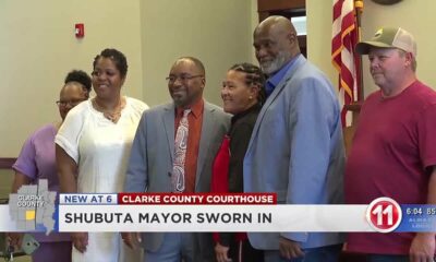 Shubuta mayor swearing in ceremony