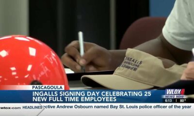Ingalls Shipbuilding Signing Day celebrates 25 new full-time employees