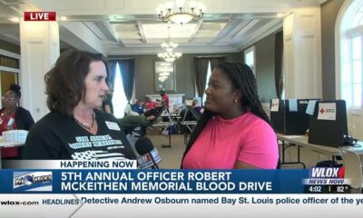 LIVE: 5th annual Robert McKeithen Memorial Blood Drive happening at Biloxi Visitors Center