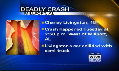 Vernon teenager killed in Tuesday afternoon wreck