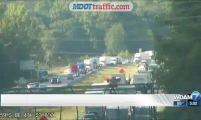 Interstate-59 south backed up late Wednesday afternoon by single-vehicle accident