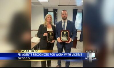 FBI agents recognized for work with victims in Oxford