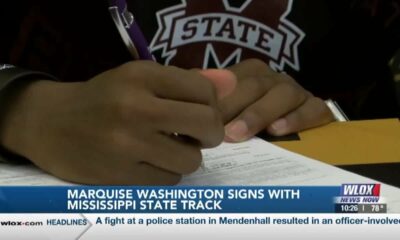 D'Iberville's Marquise Washington signs track scholarship with Mississippi State