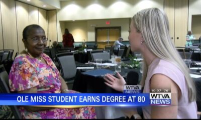 VIDEO: Ole Miss student Mary Griffin earned her degree at 80