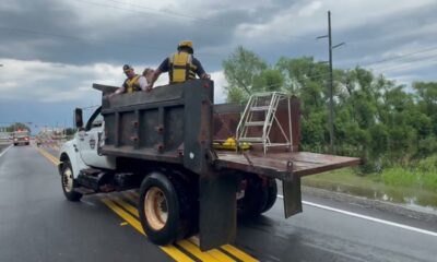 RAW VIDEO: Flooding from Trinity River in Liberty, TX