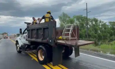 RAW VIDEO: Flooding from Trinity River in Liberty, TX