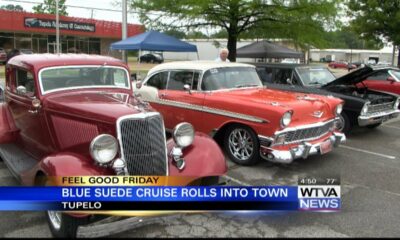 Blue Suede Cruise is rolling into Tupelo this weekend
