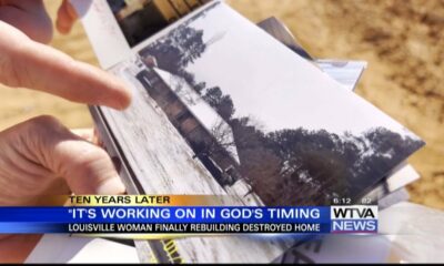 10 Years Later: Louisville woman finally rebuilding family home