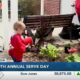 Church of the King volunteers gather for 10th annual Serve Day