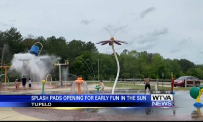 Splash pads in Tupelo, Sherman offer families place to get out in the sun