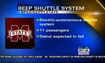Mississippi State is introducing an electric-autonomous shuttle system